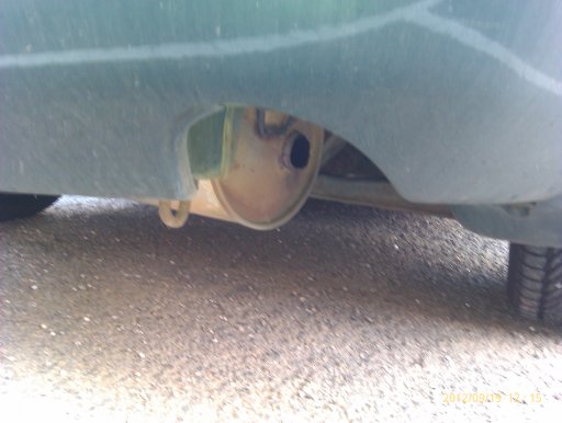 tailpipe missing